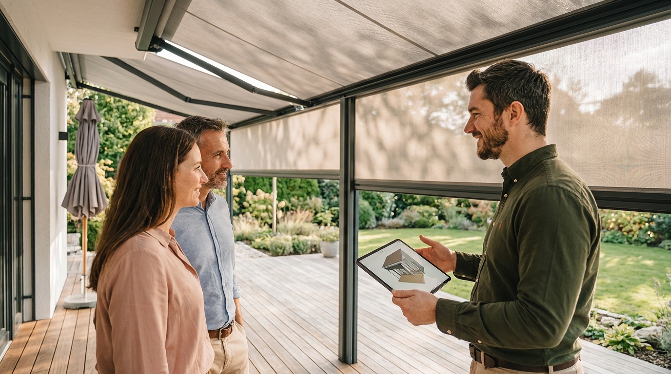 Sonnenschutz Terrasse: Maßgeschneiderte Alternativen statt Standardlösungen